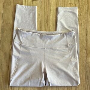 Outdoor Voices women's light pink leggings